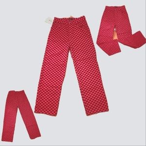 New Size 4 Checkered Women's Jeans